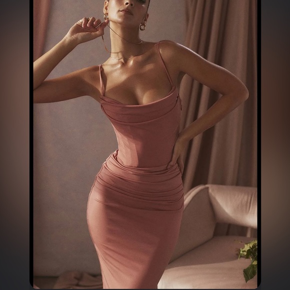 NWT House of CB Marciella corset midi dress - Picture 7 of 12